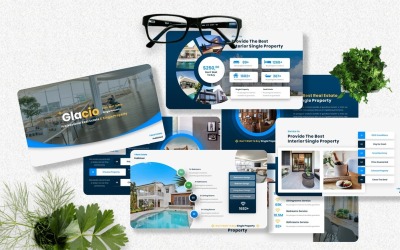 Glacio - Keynote-sjabloon voor onroerend goed