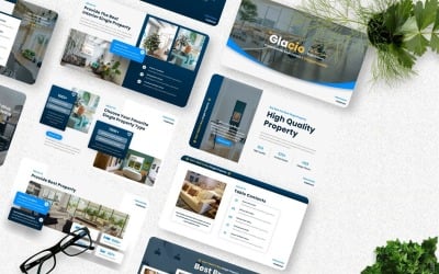 Glacio - Real Estate Googleslide Template