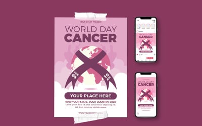 Cancer Day Awareness Flyer