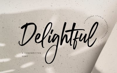 Delightful - Handwritten Font