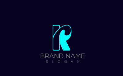 Logotipo R | Hermoso diseño de logotipo de letra R