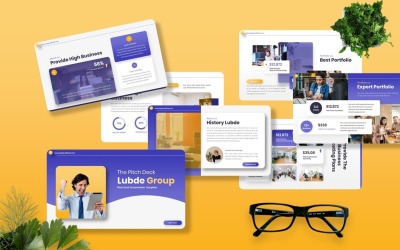 Lubde - Modello di nota chiave del pitch deck