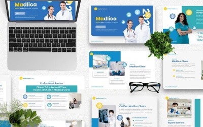 Madlica – медичний шаблон Googleslide