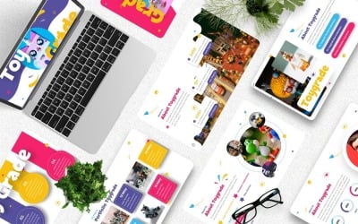 Toygrade — szablony Googleslide z zabawkami dla dzieci