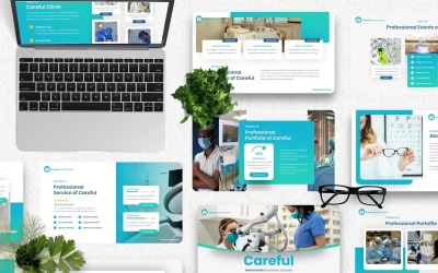 Cuidado - Plantilla médica de Googleslide