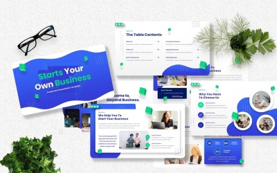 Dayond - Corporate Googleslide Template