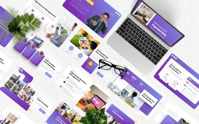 Farren – Pitch Deck Keynote sablon