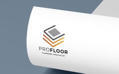 Home Pro Floor Pro Logo Şablonu