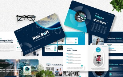 Rexsoft - Technology Googleslide Template