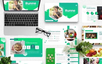Runne - Keynote-mall för hälsosamt liv