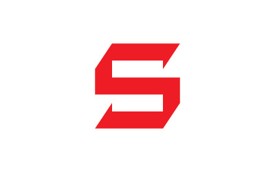 S carta empresa logo icono vector V3