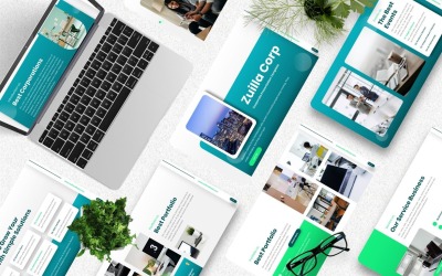 Zuilla - Corporate Powerpoint-mallar