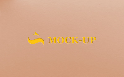 Luxury Logo Mockup on White Craft Paper Graphic by Harry_de