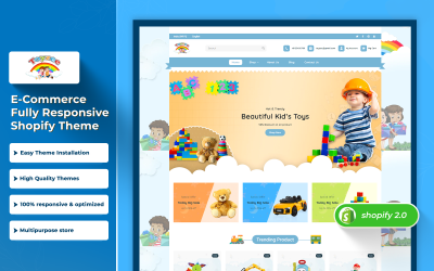 Toyzee - Multipurpose Premium Kids toy shop E-commerce Shopify 2.0 Theme