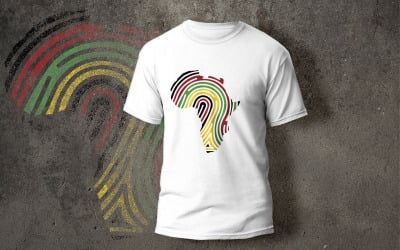 Entfesseln Sie den Geist Ihrer Marke: Laden Sie eine moderne afrikanische Logo-Design-Vorlage mit Miniaturansichten herunter