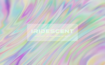 Iridescent Wavy Background 2