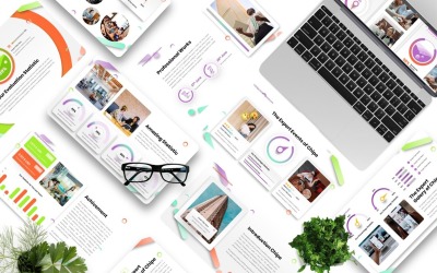 Chipe — szablon Powerpoint pulpitu nawigacyjnego interfejsu użytkownika