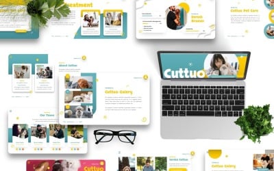 Cuttuo - Cura degli animali e modelli PowerPoint per animali