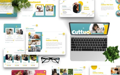 Cuttuo — Opieka nad zwierzętami i szablony Powerpoint dotyczące zwierząt