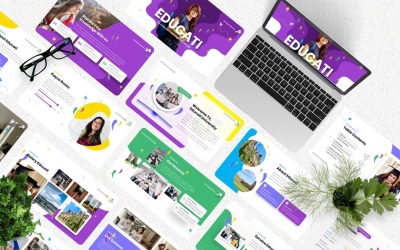Educati - Googleslide Template університету