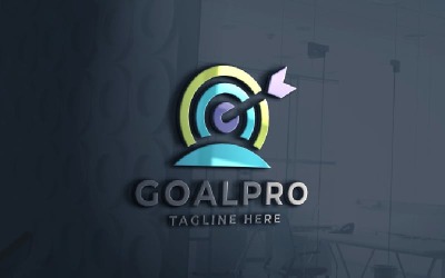 Modelo de logotipo Goal Pro Pro