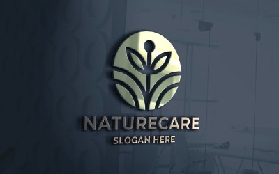 Plantilla de logotipo Nature Care Pro