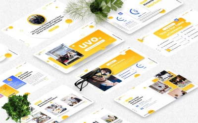 Uvo – Marketing Keynote sablon