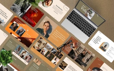 Volqie - Modello di Keynote di moda
