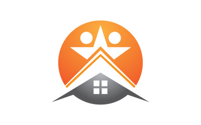 Home sell,property ,building logo vector v16