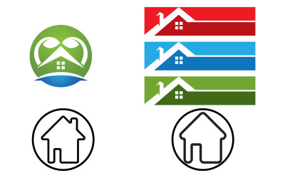Home sell,property ,building logo vector v32