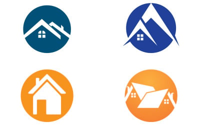 Home sell,property ,building logo vector v74