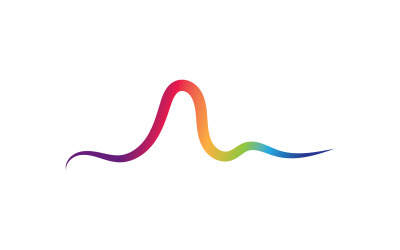 Music sound wave equalizer bar logo vector v24