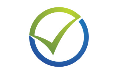 Hoja verde, logotipo de diseño de plantilla de elemento de árbol verde natural v39