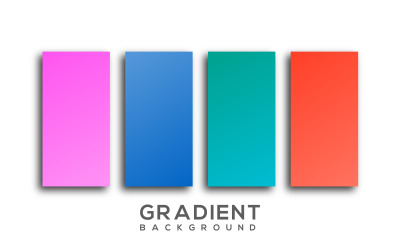 Imágenes de degradado de fondo de vector de color suave
