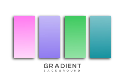 Kleur Schaduw Gradiënt Achtergrond Afbeelding Vector Art