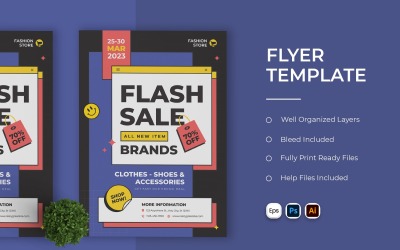 Black Friday Flyer Print Template