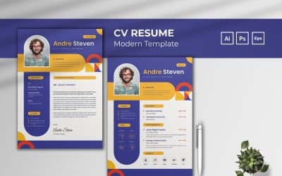 Creative Graphic Designer CV Resume
