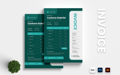 Creative Studio Invoice Template