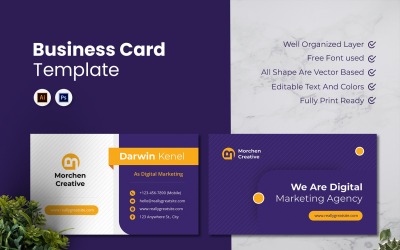 Digital Marketing Business Card