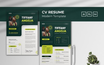 Šablona životopisu senior UI UX