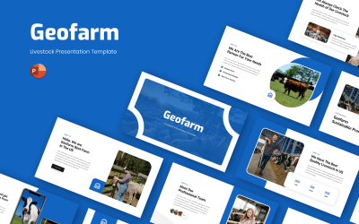 Geofarm - Ферма та тваринництво Презентація Powerpoint