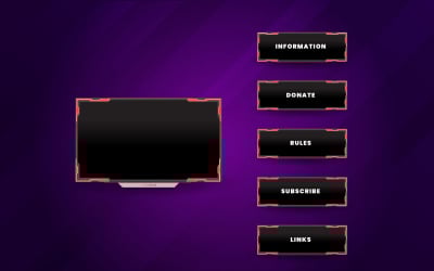 livestream spelpanelmall med spelskärm, livechatt