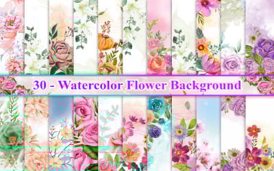 Aquarela Fundo Flor, Fundo Flor, Fundo Floral