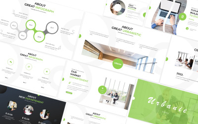 Шаблон Powerpoint компанії Urbanie Planning Company