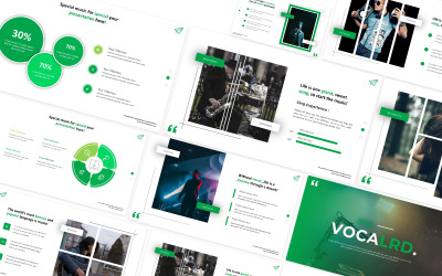 Vocalrd Journey Music Google Slides Template