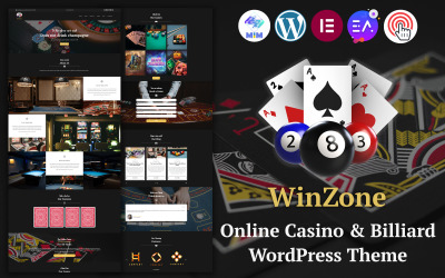 WinZone - Tema WordPress de Cassino e Bilhar Online