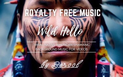 Wild Hello - племенная индейская шаманская стоковая музыка