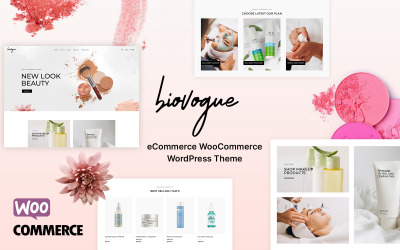 Biovogue parfymer och kosmetika WooCommerce-tema