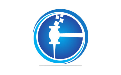 Modèle de logo mondial Hummer World pour les enchères en ligne