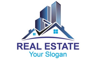 Logo šablony nemovitostí
